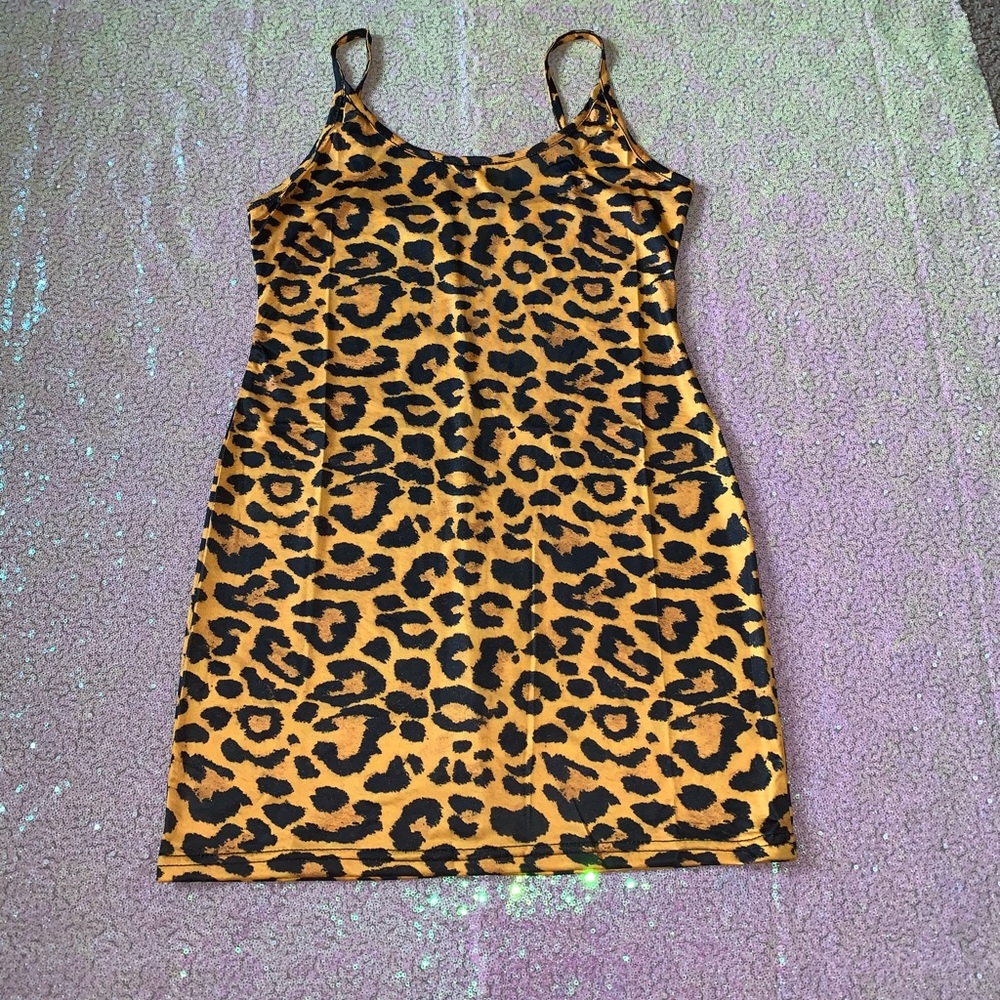 Leopard Mini Dress